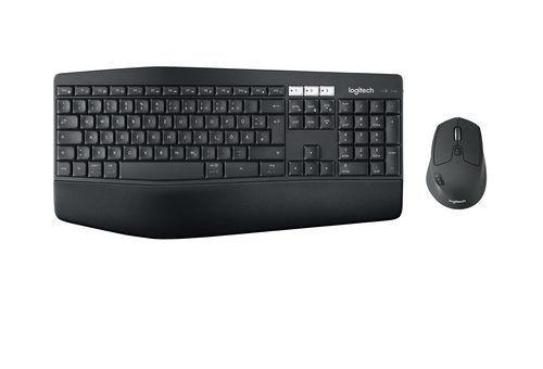 Kit Teclado Multimedia y Mouse Optico Logitech MK850, Bluetooth/ Receptor Unifying 2.4Ghz, USb 2.0, Negro