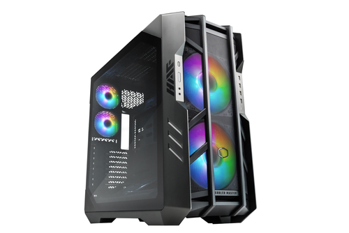 Miniatura 2 de Gabinete Cooler Master HAF The Berserker, ATX, EATX, Micro ATX, Mini-ITX, SSI CEB, SSI EEB, Ventana lateral, RGB, 2xVent front 200mm, 2xVent tra 120mm