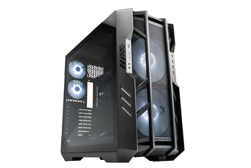 Miniatura 3 de Gabinete Cooler Master HAF The Berserker, ATX, EATX, Micro ATX, Mini-ITX, SSI CEB, SSI EEB, Ventana lateral, RGB, 2xVent front 200mm, 2xVent tra 120mm
