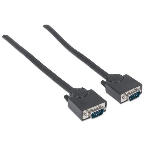 Miniatura 2 de Cable Manhattan VGA (D-Sub) Macho - VGA (D-Sub) Macho, 1.8 Metros