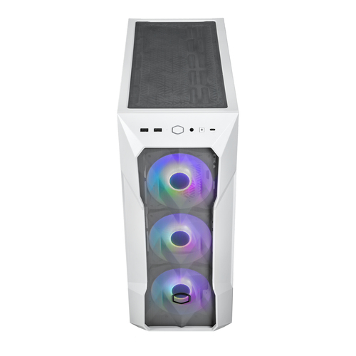 Miniatura 4 de Gabinete Cooler Master MasterBox TD500 Mesh V2, Midi-Tower, Ventana lateral, 3x Vent. ARGB, Blanco
