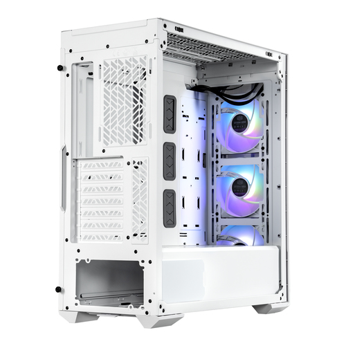 Miniatura 5 de Gabinete Cooler Master MasterBox TD500 Mesh V2, Midi-Tower, Ventana lateral, 3x Vent. ARGB, Blanco