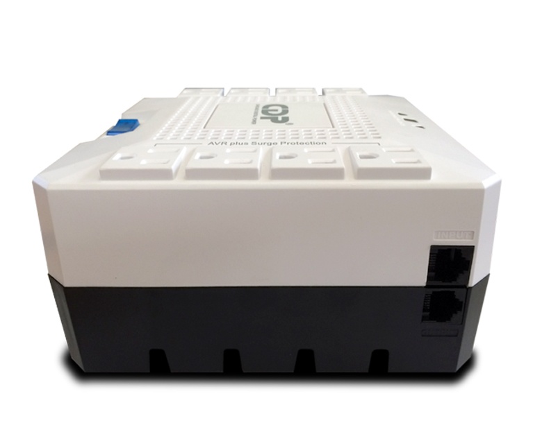 Miniatura 3 de Regulador de Voltaje CDP (R-AVR1808) 8 salidas AC , Voltaje 120V, Rango de Corrección 92- 144V