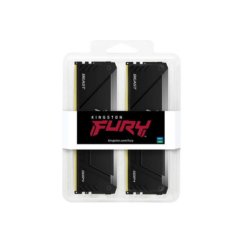 Miniatura 2 de Memoria RAM Kingston Technology FURY Beast RGB 32 GB DDR4, 3200 MHz, 288-pin DIMM, ( 2 x 16 GB)