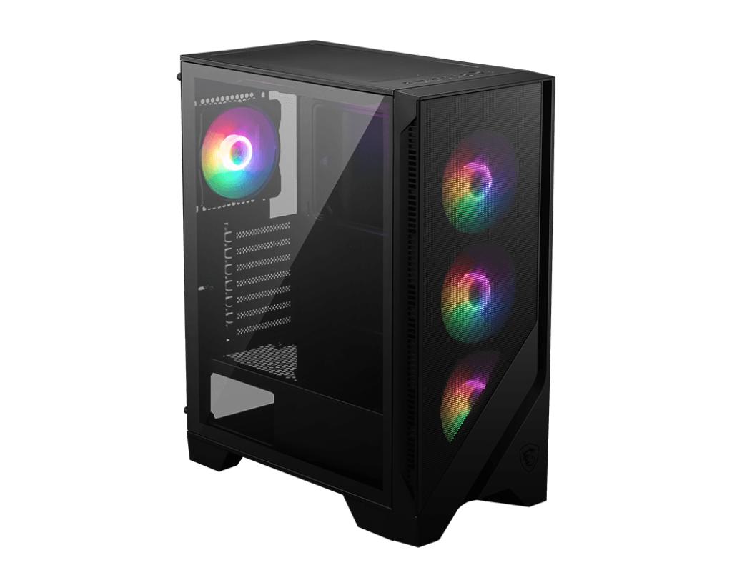 Miniatura 5 de Gabinete MSI Mag Force 120A Airflow, Media Torre, ATX, Micro ATX, Mini ITX, Ventana Cristal, 3x Vent Front, Negro