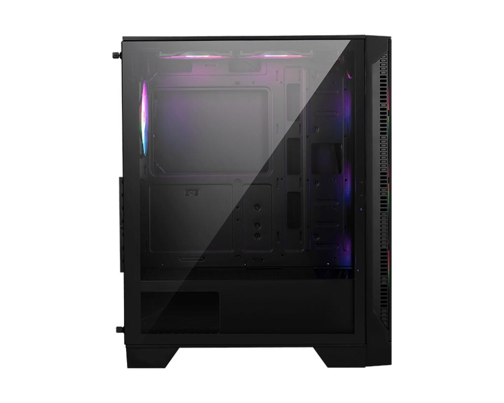 Miniatura 3 de Gabinete MSI Mag Force 120A Airflow, Media Torre, ATX, Micro ATX, Mini ITX, Ventana Cristal, 3x Vent Front, Negro