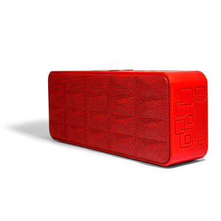 Bocinas Bluetooth Vorago BSP-100 Rojo 1.0 canales, Potencia 5W, Alcance 10m, 3.5mm, Color Rojo