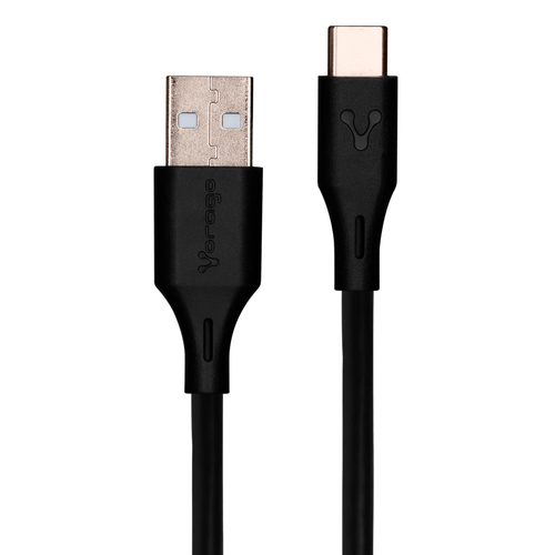 Cable USB Vorago Tipo A a Tipo C, 1M Carga Rapida, Negro
