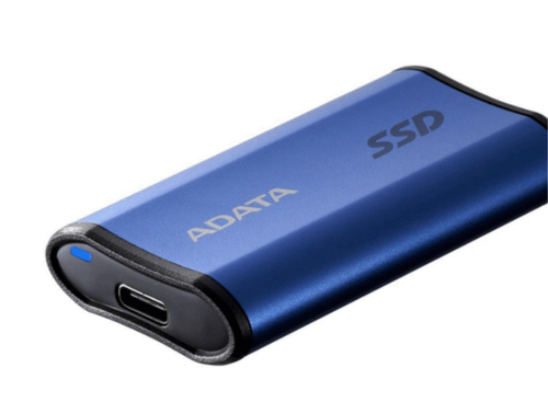 SSD Externo ADATA SE880 1 TB, Lectura 2000 MB/s, Escritura 2000 MB/s, 1x USB-C 3.2 Gen, Azul