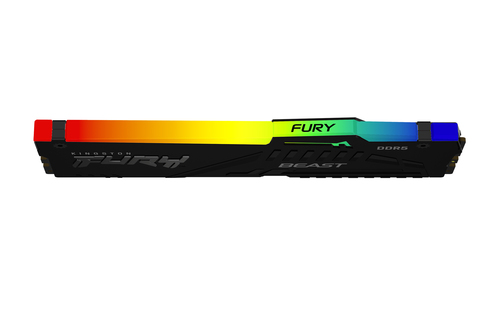 Miniatura 4 de Memoria Ram Kingston Fury Beast, RGB, 16 GB DDR5, DIMM, 6000 MHz