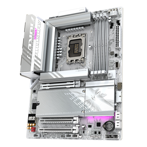 Miniatura 3 de Tarjeta Madre AORUS Z890 AORUS ELITE WIFI7 ICE, Intel socket 1851, Intel Z890, 256GB DDR5, ATX