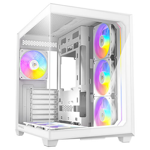 Miniatura 5 de Gabinete Antec C5 ARGB, Midi Tower, Soporta ATX, Micro-ATX, ITX, 7xVent Incluidos, 2xUSB, 1xUSB-C, Blanco