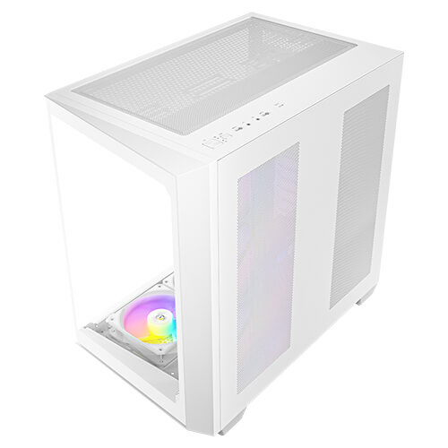Miniatura 2 de Gabinete Antec C5 ARGB, Midi Tower, Soporta ATX, Micro-ATX, ITX, 7xVent Incluidos, 2xUSB, 1xUSB-C, Blanco