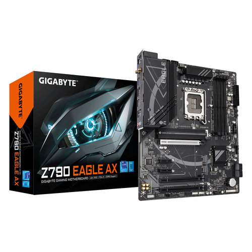 Tarjeta Madre Gigabyte Z790 EAGLE AX, LGA 1700, 4 DDR5-SDRAM, ATX, Wifi