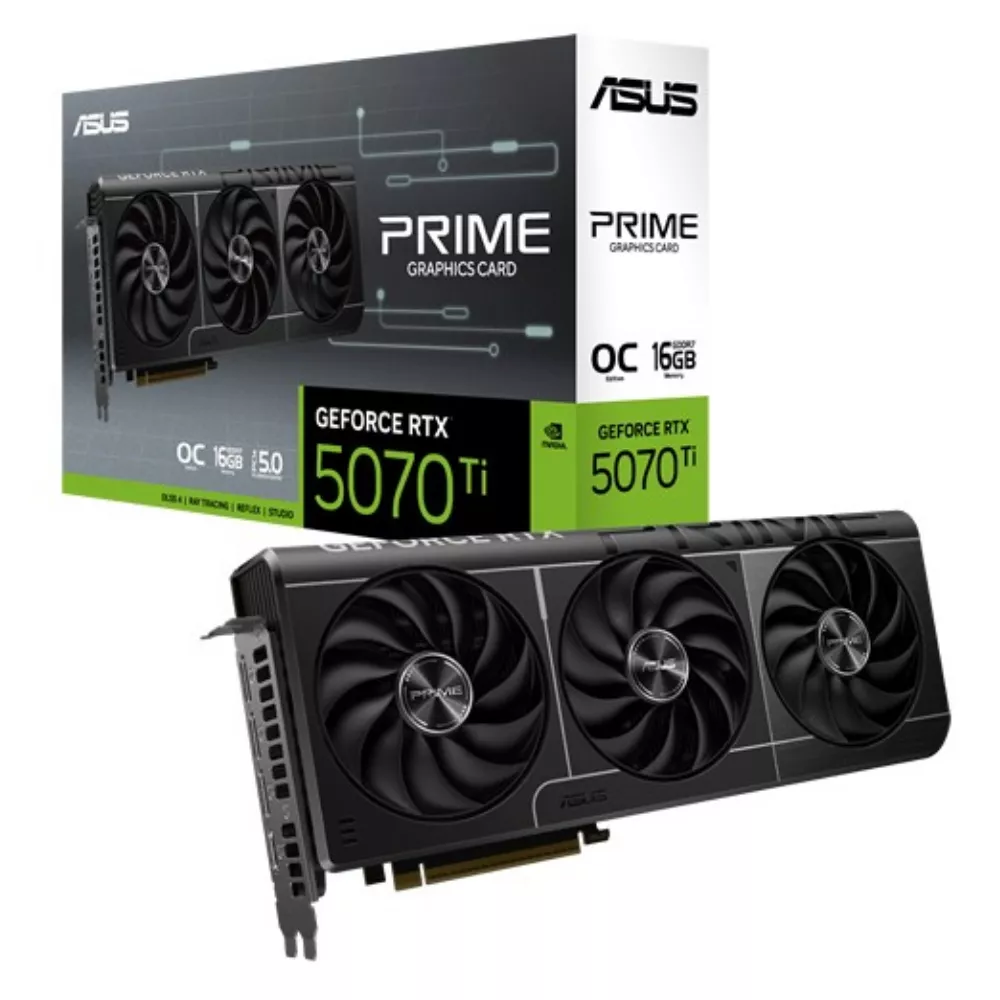 Miniatura 2 de Tarjeta De Video Asus PRIME GEOFORCE RTX 5070 TI, OC, 16GB GDDR7, PCI-E 5.0, 3xDP/1xHDMI