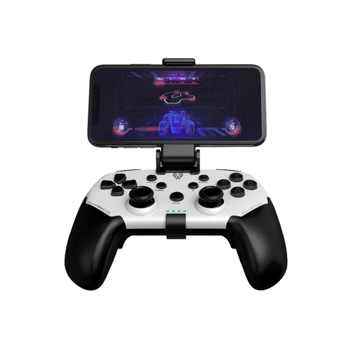 Control Balam Rush Kontrol React G575 Interfaz Bluetooth/RF/USB, Conectividad Inalambrico y alambrico, USB Tipo C, Bluetooth 5.0, Color Negro-Blanco