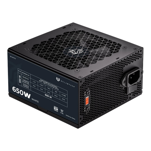 Fuente de Poder Balam Rush Pulsar 650PR 650 W, 4 Conectores Sata, 2 Conectores Molex, Voltaje de entrada 115 - 230 V, 24-pines ATX