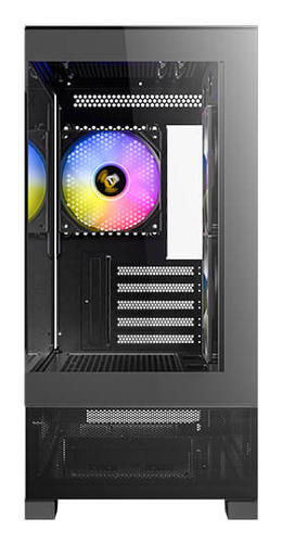 Miniatura 3 de Gabinete Antec CX500m ARGB Mini Tower, Soporta Micro-ATX, ITX, Ventx3 ARGB, Fuente No, Negro