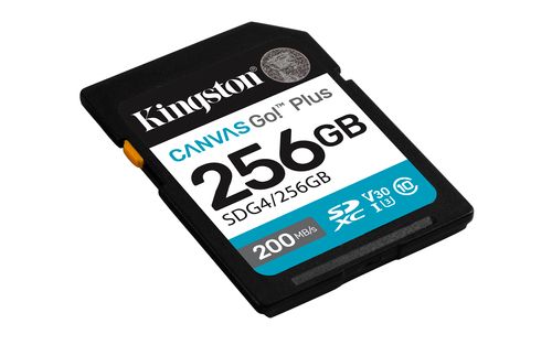 Miniatura 5 de Memoria SDXC Kingston Canvas Go Plus, 256GB, Velocidad 200 MB/s, Clase 10