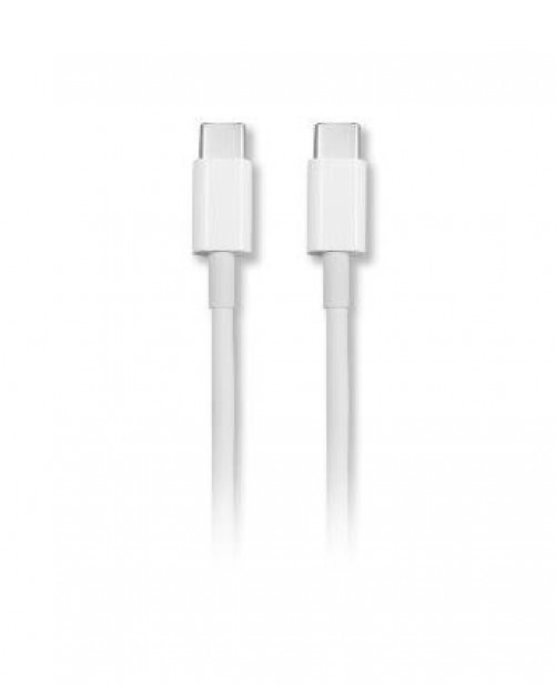 Cable USB Hikvision USB-C a USB-C, 480 Mbps, 60 Watts, Carga Rapida, Blanco