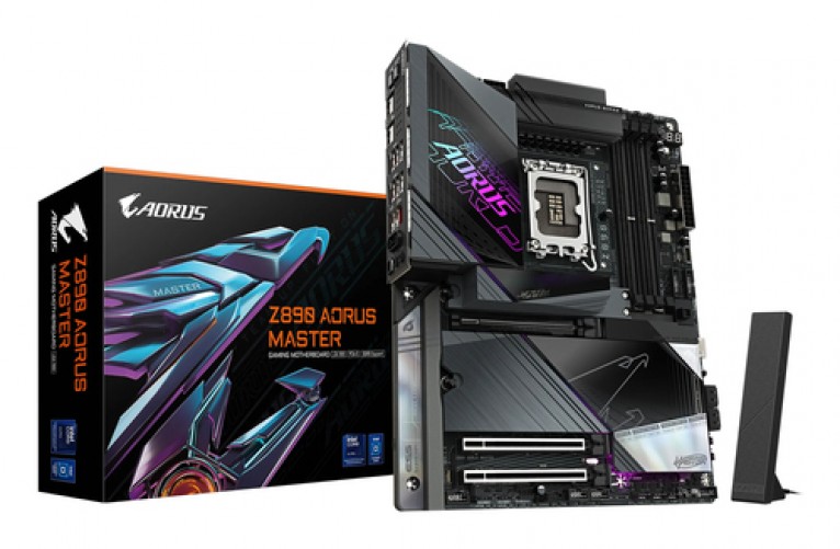 Tarjeta Madre AORUS Z890 AORUS MASTER LGA 1851, 4 DDR5-SDRAM, ATX, PCIE-e 5.0