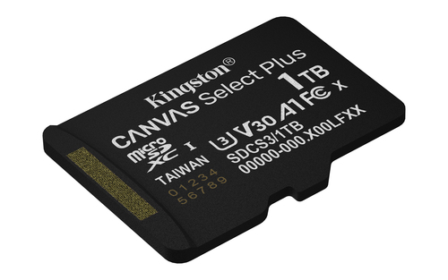 Miniatura 4 de Memoria Micro SD Kingston 1TB, Technology Canvas Select Plus Gen3, Velocidad 150 MB/s, Clase 10