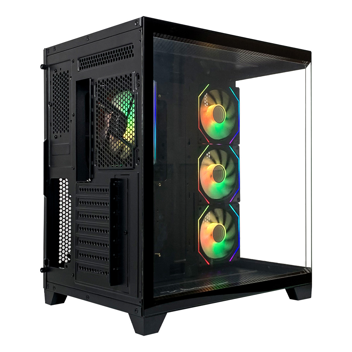 Miniatura 4 de Gabinete Xzeal XZ150, Midi-Tower, ATX/Micro-ATX, USB 3.0, Sin Fuente, 4 Ventiladores Instalados, Negro