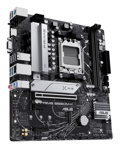 Miniatura 3 de Tarjeta madre ASUS PRIME B650M-K Socket AM5, 2 DDR5-SDRAM, PCI-e 5.0, VGA/HDMI