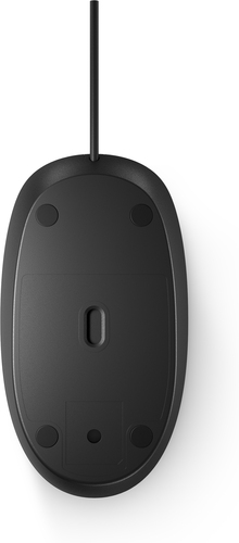 Miniatura 2 de Mouse Optico HP 125 Wired Mouse, Alambrico, USB, 1200DPI, 3 Botones, Negro