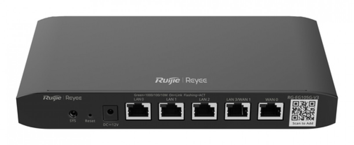 Switch Administrado Ruijie RG-EG105G-V3, 5 Puertos , Gigabit
