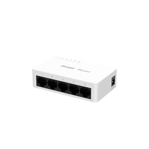 Miniatura 5 de Switch de red Ruijie 5 puertos gigabit, RG-ES05G-L No administrado