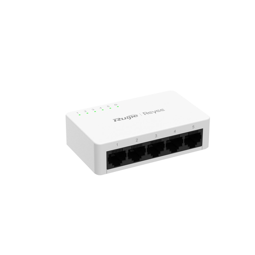 Miniatura 4 de Switch de red Ruijie 5 puertos gigabit, RG-ES05G-L No administrado