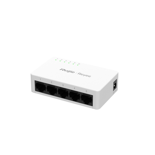 Miniatura 3 de Switch de red Ruijie 5 puertos gigabit, RG-ES05G-L No administrado