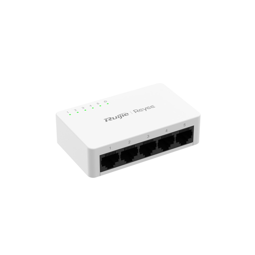 Miniatura 2 de Switch de red Ruijie 5 puertos gigabit, RG-ES05G-L No administrado