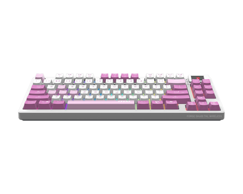 Miniatura 4 de Teclado Mecanico MSI FORGE GK622 TKL WIRELESS, Inalambrico, USB 2.0, Bluetooth 2.4 GHz, Violeta