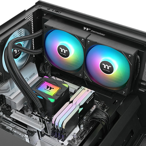 Miniatura 5 de Sistema De Enfriamiento Liquido Thermaltake LA240 ARGB 240mm, 2500 RPM, Negro