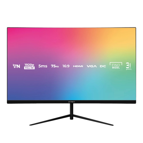 Miniatura 4 de Monitor Acteck Vivid SP270 27, LED, Panel TN, HDMI, VGA, 5ms, 75Hz, Negro