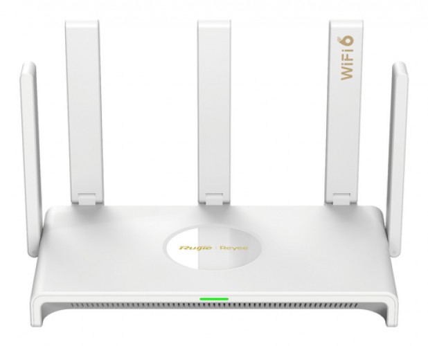 Router Inalambrico Ruijie RG-EW3000GX 5 antenas, Wi-Fi 6, 3 RJ-45, 2976 Mbit/s, Blanco