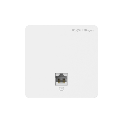 Access Point in wall Ruijie, Doble Banda RG-RAP1200(F) 802.11ac Wave 2, Alto Rendimiento y MIMO 2x2