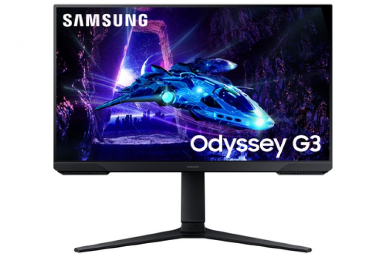 Monitor Samsung Odyssey LS24DG300ELXZX LCD, 24, Full HD, VA, 180 Hz, FreeSync, Negro
