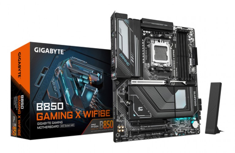 Tarjeta Madre GIGABYTE B850 GAMING X WIFI6E Socket AM5, 4 DDR5-SDRAM, Wifi