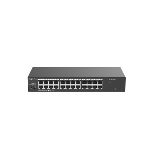 Miniatura 5 de Switch Ruijie Networks RG-ES124G-L No administrado, L2, RJ-45 24 Puertos, Gigabit, Negro
