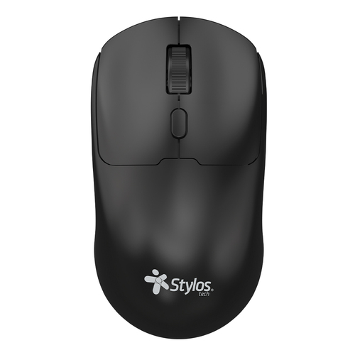 Miniatura 3 de Mouse Stylos STPMOI7B Optico, 4 Botones, 1600 DPI, RF inalambrico, Negro