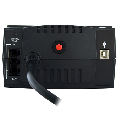 Miniatura 4 de No Break CyberPower CP425SLG 0.425 kVA / 255 W, 890 J, Salida 120 V, 8 salidas AC, Negro