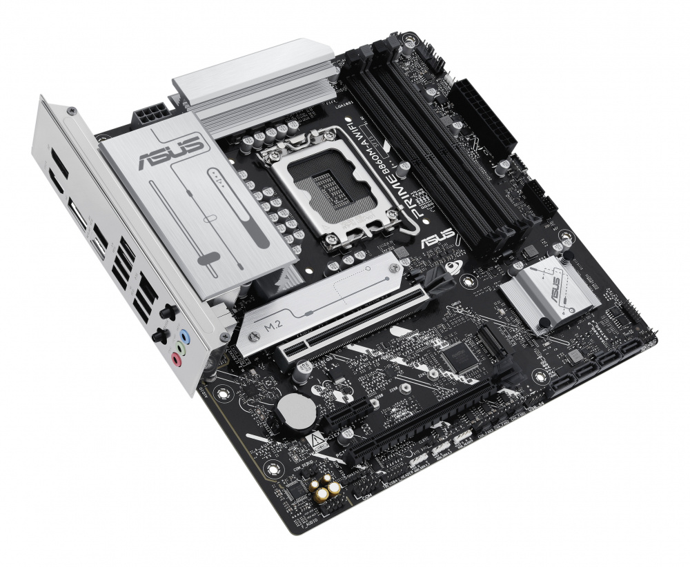 Miniatura 2 de Tarjeta Madre ASUS PRIME B860M-A WIFI, Micro-ATX, LGA 1851, Intel B860, 256GB DDR5, HDMI/DP