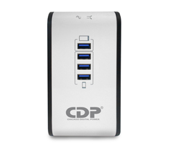 Miniatura 4 de Regulador CDP R2CU-AVR1008 1 kVA / 400 W, 92 - 144 V, 8 salidas AC
