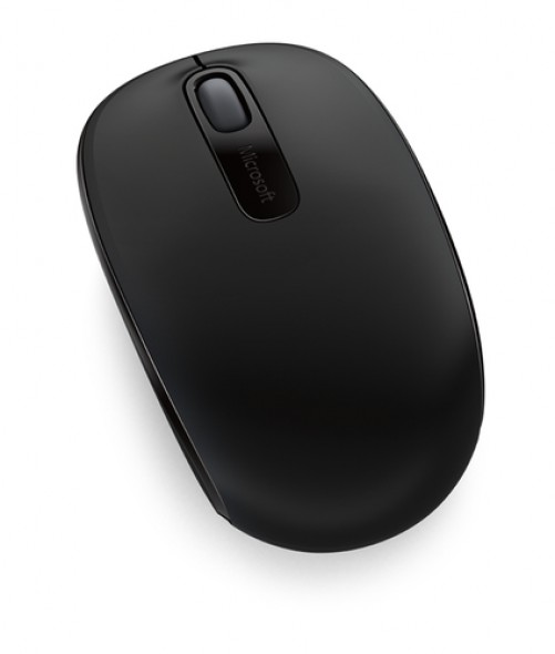 Mouse Microsoft Wireless Mobile 1850 2 Botones, RF inalámbrico, Negro