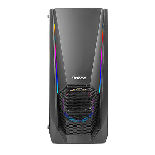 Miniatura 4 de Gabinete Antec VX310 ARGB Midi Tower, Vent. 3x 120 mm, Vent. 1x 120 mm, PSU NO Negro