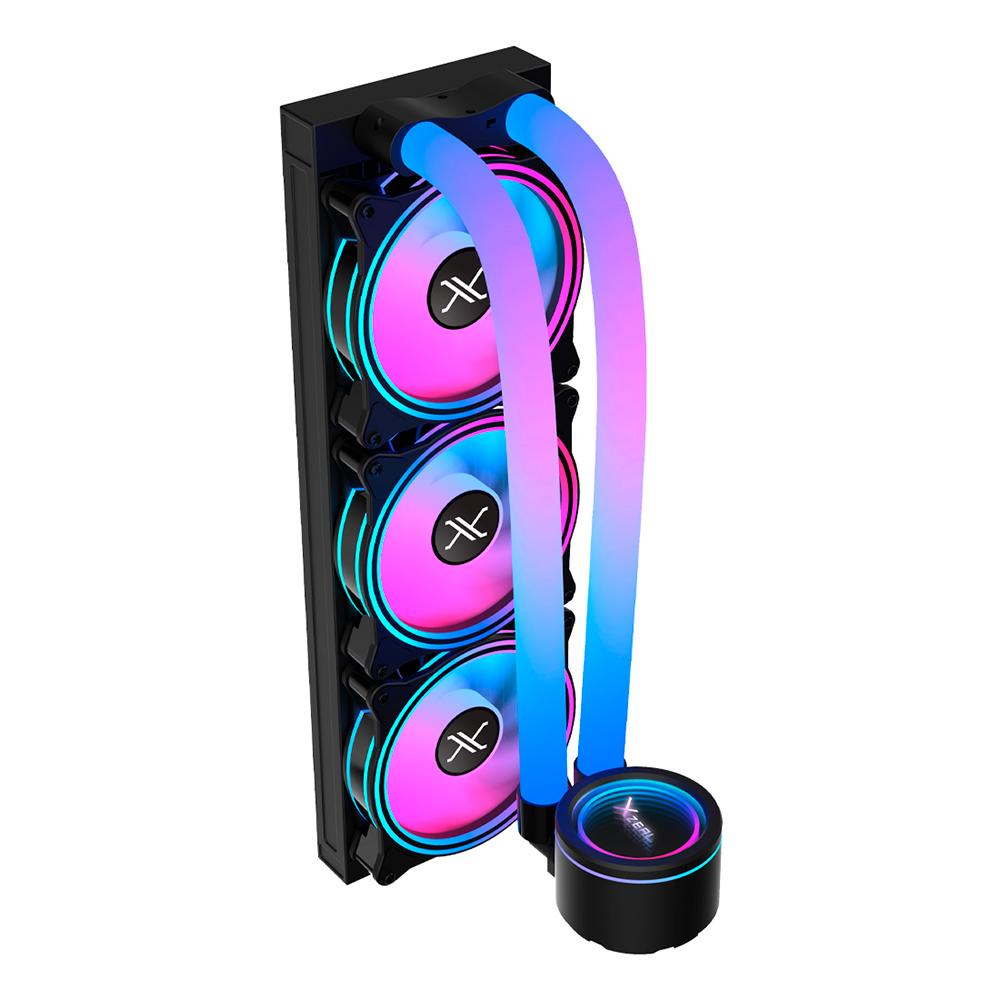 Miniatura 3 de Sistema De Enfriamiento Liquido Xzeal VOSTOK AR360, ARGB, RPM 800-1800, INTEL/AMD, Negro