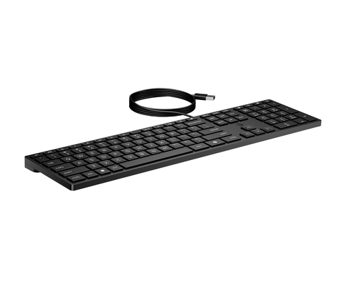 Miniatura 5 de Teclado HP 320K, Alambrico, USB, Ingles, Negro